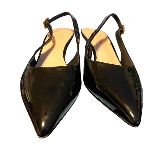 Franco Sarto Women's Kate Pointed Toe Slingback Kitten heel Pumps Sz 8M Witchy - Picture 13 of 13